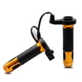thumbnail image 1 of Mistaha Aluminum Alloy 12V Electric Heated Motorcycle Handlebar Grips with Three-Mode Switch (Gold), 1 of 6