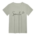 thumbnail image 4 of Bjutir Tops For Women Trendy Spring Fashion Casual Floral Print Short Sleeve T Shirt Blouse Top Ag Xl, 4 of 6