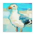 thumbnail image 2 of "Seagull In Flight" - Canvas, 2 of 25
