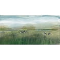 thumbnail image 2 of Jill, Susan 14x9 White Modern Wood Framed Museum Art Print Titled - Grazing In Shandelee, 2 of 4