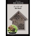 thumbnail image 4 of Cestari Kitchen Bamboo Tube Decorative Fir and Bamboo Bee Habitat for Mason & Solitary Bees, Hanging Mount, Farmhouse Grey, 4 of 9