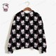 thumbnail image 3 of Sudadera con capucha de HELLO KITTY para mujer, nueva sudadera con capucha de anime Kpop, moda coreana, fina y elegante, sudaderas con capucha de dibujos animados rosas Kawaii para mujer, tallas S a 3, 3 of 5
