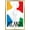 Gold Framed Version, variant on Team USA - Atlanta 1996. Games of the XXVI Olympiad. Wall Poster, 22.375" x 34"