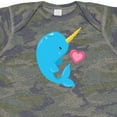 thumbnail image 4 of Inktastic Cute Narwhal Boys Baby Bodysuit, 4 of 5