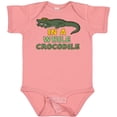 thumbnail image 3 of Inktastic In a While Crocodile with Cool Green Crock in Sunglasses Boys or Girls Baby Bodysuit, 3 of 5