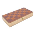 thumbnail image 2 of Juego de tablero de ajedrez mediano ANGGREK madera plegable, 2 of 8