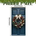 thumbnail image 4 of Noothes Pre-lit Christmas Wreath for Front Door with Artificial Garland Outdoor Holiday Door Decor, 4 of 9