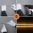 thumbnail image 4 of DELight 3.3" Plastic U Channel System DEL-M031M 5PCS for 11/16"W x 3/8"H RGB Rope Light Models DEL-D50R,DEL-D100R,DEL-D150R, 4 of 10