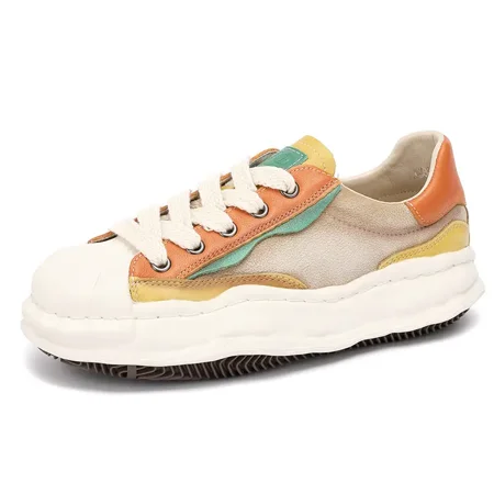 

Color-block Thick Bottom Casual Shoes For Women Platform Women‘s Shoes