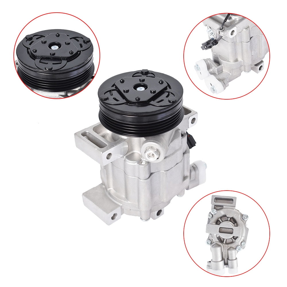 AC Compressor & A/C Clutch CO 11227C Replacement for 2007-2014 Subaru Forester 2008-2014 Subaru Impreza 2015 Subaru WRX STI 2.5L