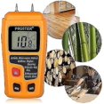 thumbnail image 5 of Medidor de humedad de madera Rzmt-10 Lcd Medidor de humedad digital Instrumento de prueba de humedad de madera Herramienta detectora Medir el contenido de humedad para papel de pared C, 5 of 5