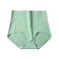 thumbnail image 2 of HVOBTTY Women's Breathable Cool Brief Underwear Fabric Breathable Soft Stretch Daily Wear Brief Panties Green, XL, 2 of 3
