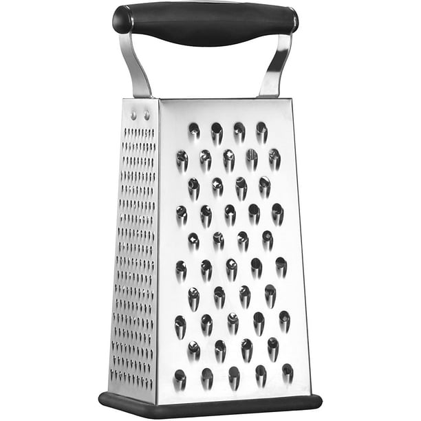 Rallador en caja Cuisinart negro de acero inoxidable