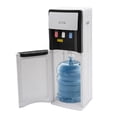 thumbnail image 6 of Bottom Loading Water Cooler Dispenser, 110 v Hot & Cold Standing Water Dispenser with LED Display & 3 Temperatures for Home, Office, Living Room (White), 6 of 16