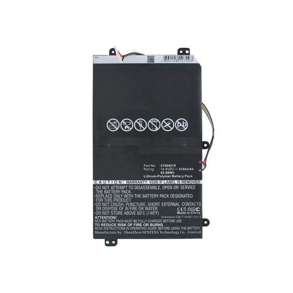 Batteries N Accessories BNA-WB-P4626 Laptops Battery - Li-Pol, 14.8V, 3100 mAh, Ultra High Capacity Battery - Replacement for Lenovo 31504218 Battery