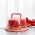 thumbnail image 3 of Portable Cupcake Carrier Portable Cupcake Carrier Food Preservation Boxwith Handle Transparent Cake Box, 3 of 8