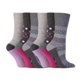 thumbnail image 1 of Gentle Grip - 6 Pairs Ladies Gentle Grip Non Elastic Socks, 1 of 2