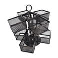 thumbnail image 2 of Organizador de té Sunnimix almacenamiento 9 Secciones Vitrina para Condimentos café Porta café giratorio, 2 of 8
