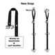 thumbnail image 3 of 2 timbres para perros con 7 campanas extra fuertes para entrenamiento de orinal, ajustable para entrenamiento de perros, allanamiento de morada, 3 of 4