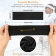 thumbnail image 2 of ZOUYUE 7 Pack Sport Headbands for Women, Elastic Soft Fabric Non-Slip Hair Bands Hair Warp for Daily Workout Yoga Running Sports, 2 of 7