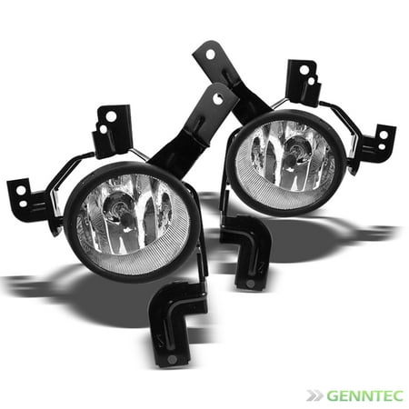 2007-2009 Honda CRV Bumper Fog Lights Lamp+Bulbs+Bracket+Switch+Wiring Harness 2008 Pair Left+Right