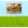 thumbnail image 1 of Gather Together (18" x 24") Yard Sign, Includes Metal Step Stake, 1 of 6