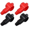 thumbnail image 1 of FRCOLOR battery terminal shims 4pcs Battery Terminal Protector Rv Battery Cover Battery Terminal Cap Supply,2.36"X0.79"X0.79", 1 of 4