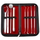 thumbnail image 2 of Kit de higiene dental LED de 8 piezas Raspador de sarro de dientes de acero inoxidable yeacher  Herramienta para el cuidado de los dientes, 2 of 7