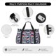 thumbnail image 4 of Balery cool rock Skull Bolsa de Gimnasio para Mujeres, Bolsa de Viaje con Bolsillo Húmedo, Bolsa de Fin de Semana para Mujeres, Bolsa de Viaje Resistente al Agua, 4 of 7