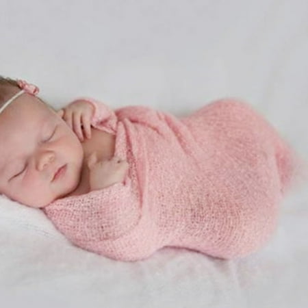 Stretch Knit Wrap Top - Newborn Baby Photography Props Blanket Rayon Stretch Knit Wraps 40*150cm