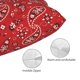 thumbnail image 3 of Balery Red Paisley Floral Funda de Cojín Estampada, Regalos para Mujeres, Regalos de Amor para Ella, Regalos para Novia o Esposa, Funda de Almohada-16"x24", 3 of 6
