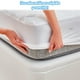 thumbnail image 3 of Protector De Colchón Matrimonial Lavable 100% Impermeable Blanco, 3 of 9
