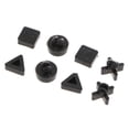 thumbnail image 1 of Parte inferior de cubierta de la almohadilla pies para la pieza de reparación de reemplazo de la PS4 Pro Yotijar Pieza del kit del juego de almohadillas inferiores, 1 of 7