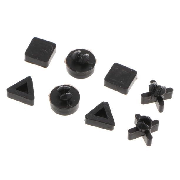 Parte inferior de cubierta de la almohadilla pies para la pieza de reparación de reemplazo de la PS4 Pro Yotijar Pieza del kit del juego de almohadillas inferiores