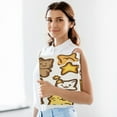 thumbnail image 6 of Cute Star Cat 12.4x10.6in PVC Round Ring Binder, D-Ring 3-Hole, Metal Clip, 200 Sheets, 6 of 10