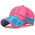 thumbnail image 1 of Summer Small Kids Breathable Quick Dry Mesh Baseball Cap Boy Gir Sun Hat, 1 of 7