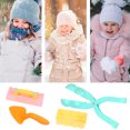 thumbnail image 4 of Herramientas Para Hacer Bolas De Nieve, Pinzas Para Bolas De Nieve Al Aire Libre Para Niños, Herramienta De Molde De Arena Para Nieve De Invierno Para Pelea De Bolas De Nieve, Deportes 4 Unids/Set Guardurnaity OD014699-01, 4 of 6