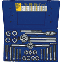 Irwin Industrial Tap and Die 25Pc Set Fractional Hex