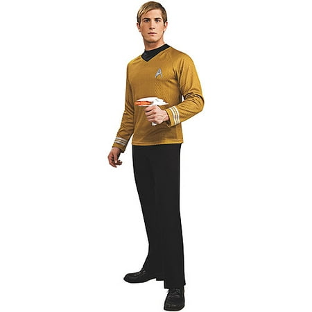 Star Trek Adult (2009 Movie) Deluxe Gold Shirt Costume