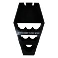thumbnail image 4 of Gothic Vampire Black Coffin Casket Wine Glasses Bottles Rack Shelf Holder Stand, 4 of 7