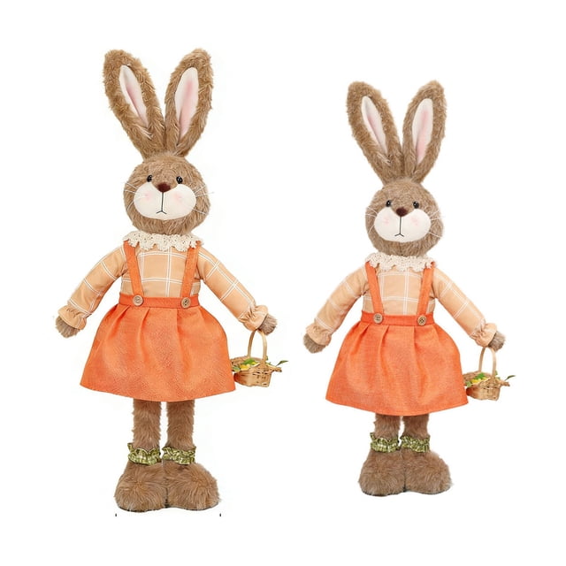 Dvumao Easter Decorations, Easter Decoration Cute Stretch Doll Ornament