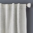 thumbnail image 3 of Better Homes & Gardens Abstract Textured Blackout Curtain Panel, 1 Panel, Soft Silver, 50" x 63", 3 of 5