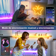 thumbnail image 5 of Led Luz Neón Flex Bloosom  Bluetooth Rgb Ip68 Luces Para Cuarto 6m, 5 of 5