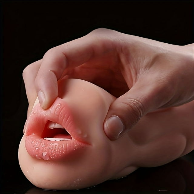 Experience Deep Throat Sex with this Realistic Vagina Male Masturbator - Oral Mouth Cup Pocket Pussy Intimate Goods