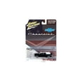 thumbnail image 3 of 1957 Chevy Hearse with American Flag, Black and White - Johnny Lightning JLSP144/24 - 1/64 scale Diecast Model Toy Car, 3 of 3