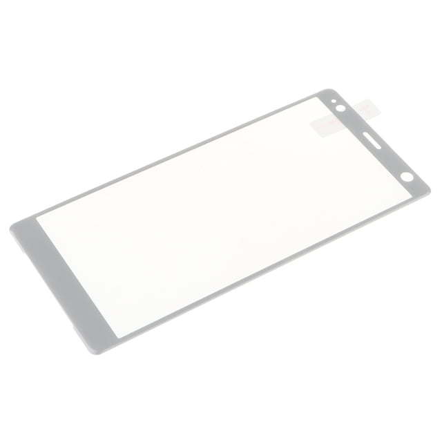 Pantalla curva 3D para XZ2 - Película protectora resistente a arañazos plata