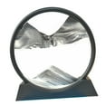 thumbnail image 2 of Sable Dynamique en Mouvement Image de Sable Fluide Sablier Motifs Effet 3D 7 Po Noir, 2 of 6