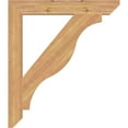thumbnail image 3 of Ekena Millwork 3 1/2"W x 28"D x 32"H Funston Slat Smooth Bracket, Western Red Cedar, 3 of 4