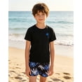thumbnail image 5 of Jolyshlid Boys' 6 Piece Summer Outfits Short Sleeve Graphic Tops and Shorts Sets Beach Casual Clothes 7-8Y, 5 of 13