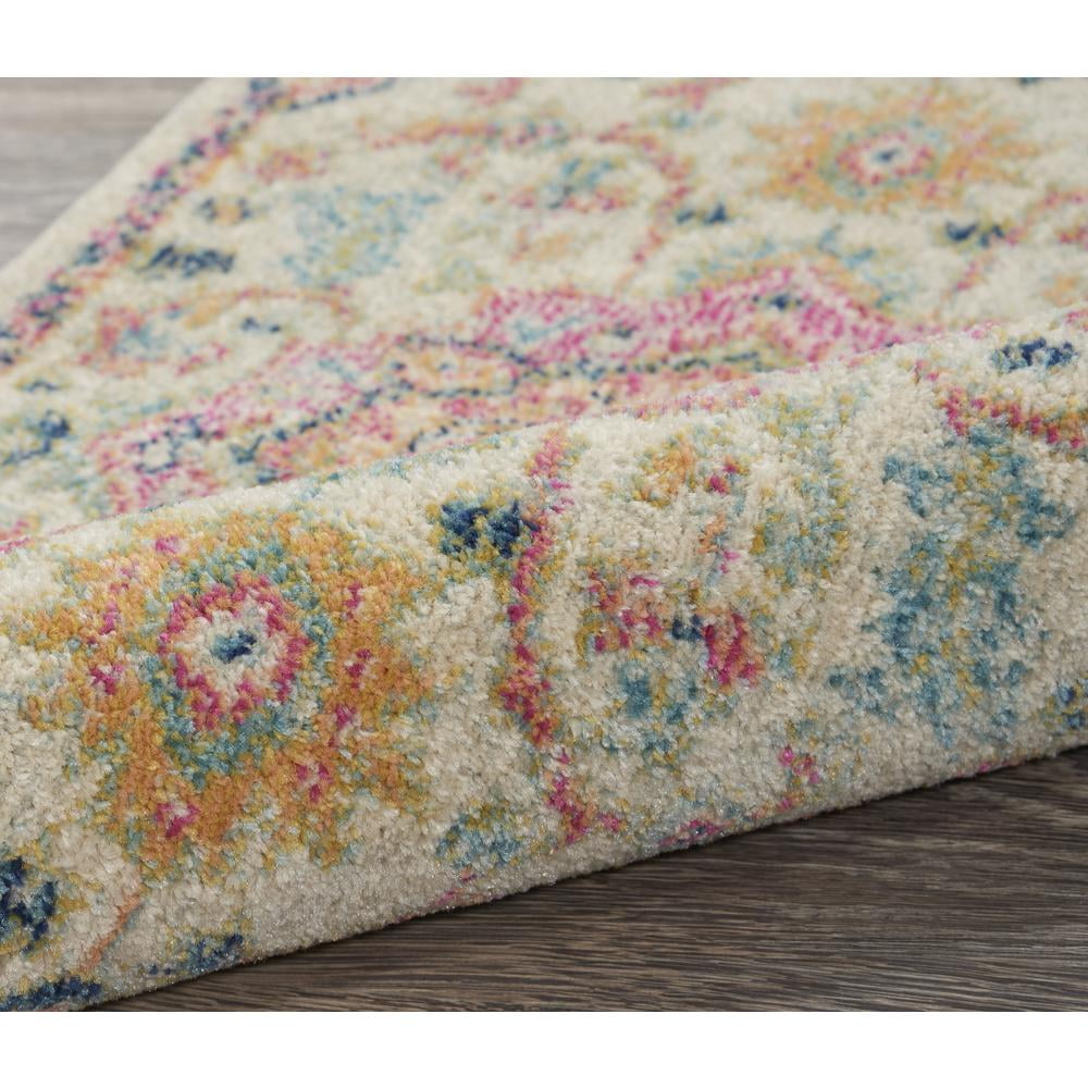 Nourison Passion Bohemian Ivory/Pink 8' x 10' Area Rug, (8x10)